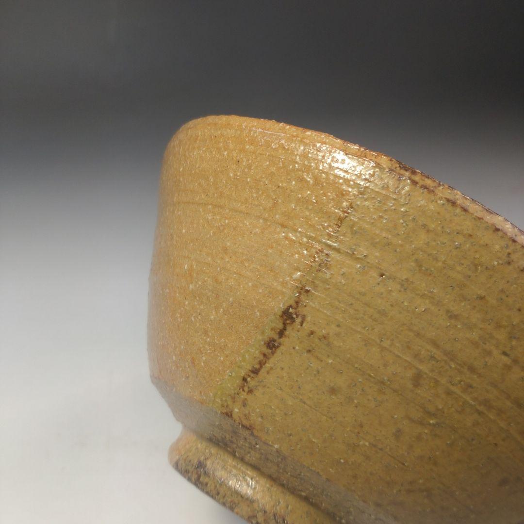 イ283 茶碗『菁光窯 利岡清光』『伊羅保茶碗　共箱』抹茶碗　茶道具