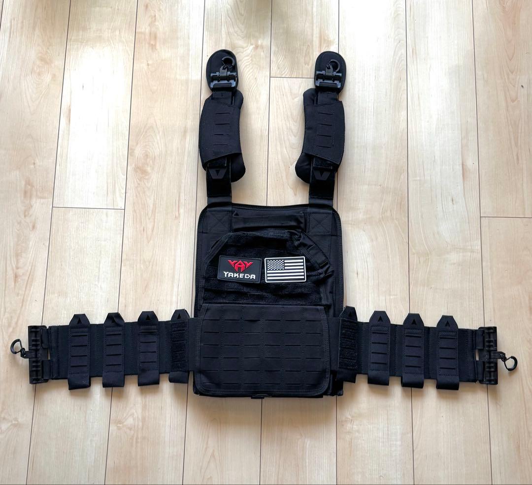 YAKEDA プレートキャリア クイックリリース EVAプレート2枚付属