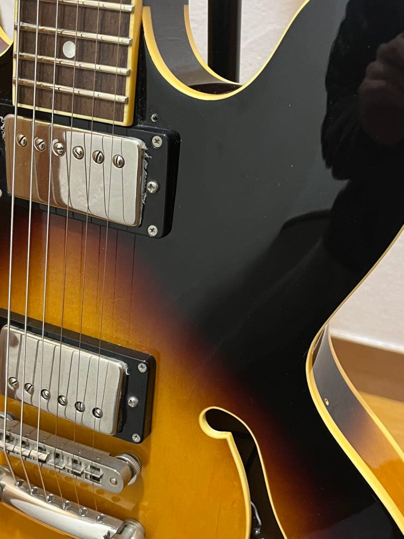 BURNY セミアコ　RSA55 サンバースト