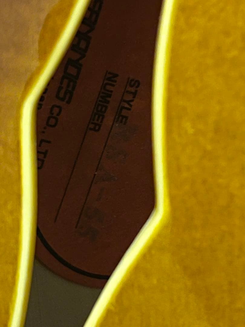 BURNY セミアコ　RSA55 サンバースト