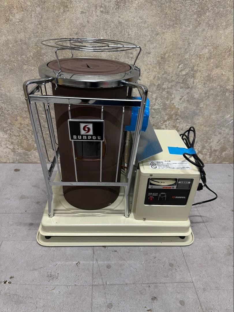 サンポット 半密閉式石油ストーブ KSH-10BS-K7 ポット式 灯油ストーブ