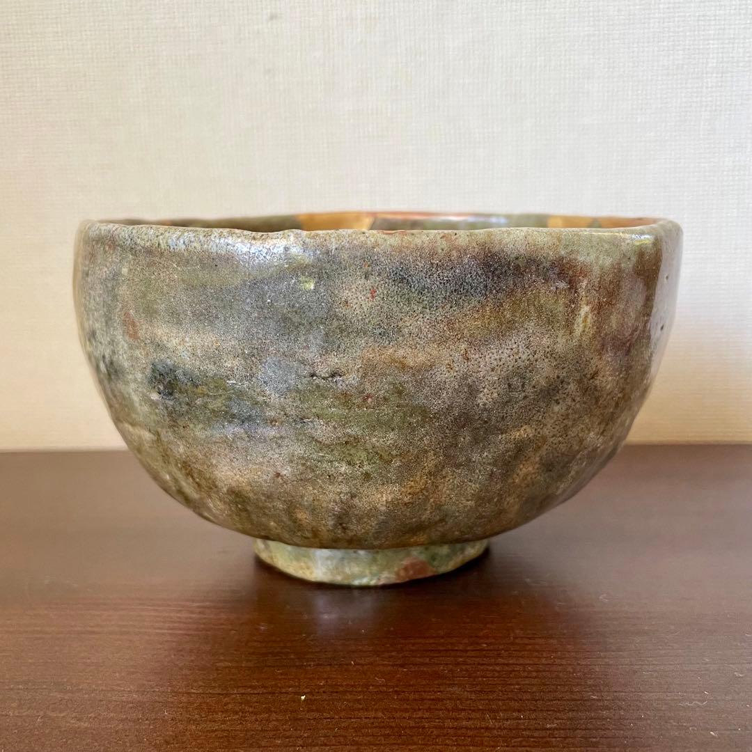 Mさま専用ページ＊飴釉窯変辰砂　茶碗　金継　抹茶茶碗　時代物＊