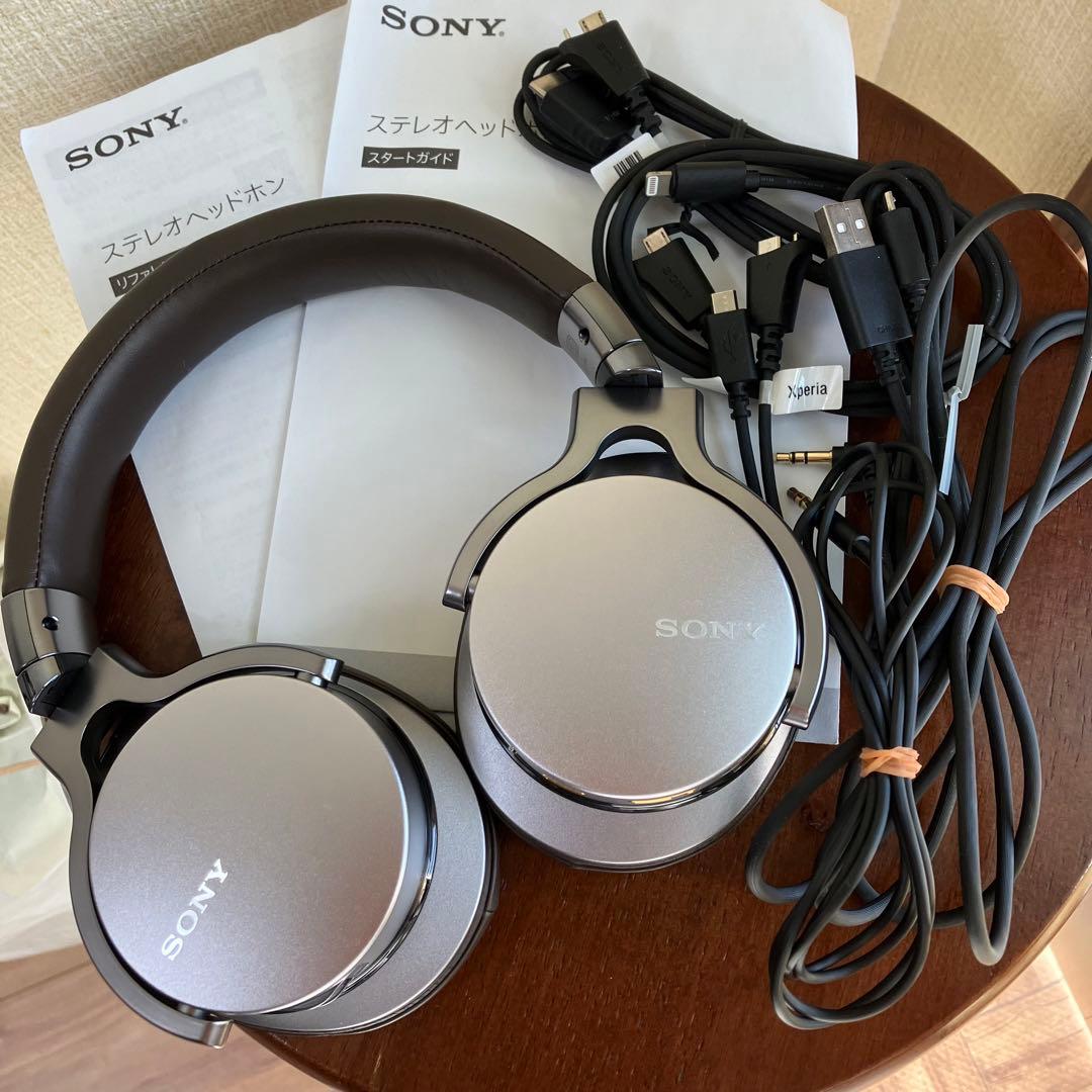 SONY MDR-1ADAC シルバー ステレオヘッドホン