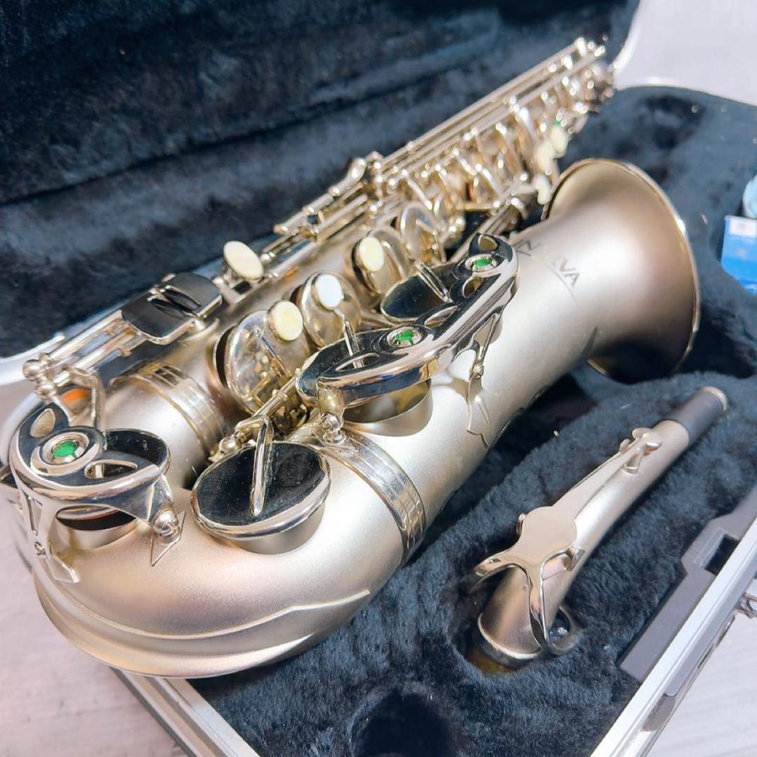 超美品! MINERVA アルトサックス 管楽器 サテンシルバー