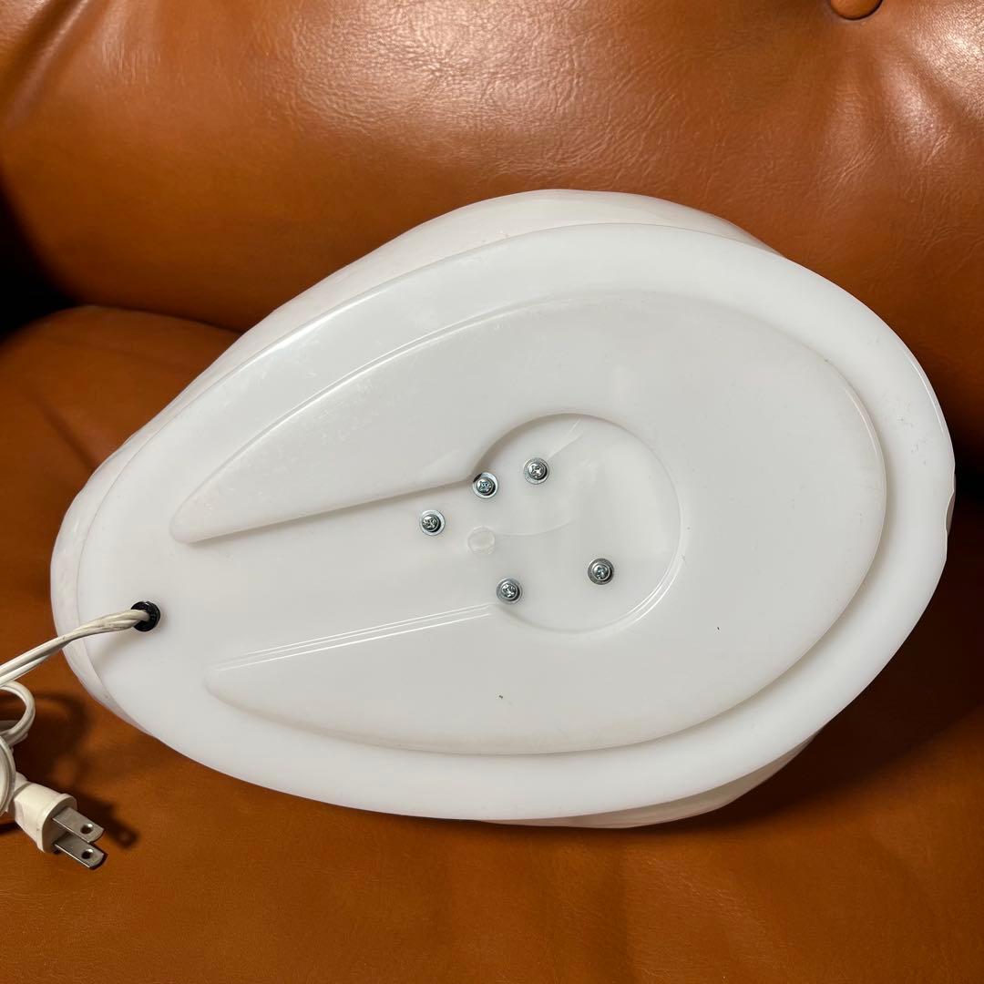 希少　当時物　アヒルスタンドライト 乳白色　ガラス 照明　ランプ