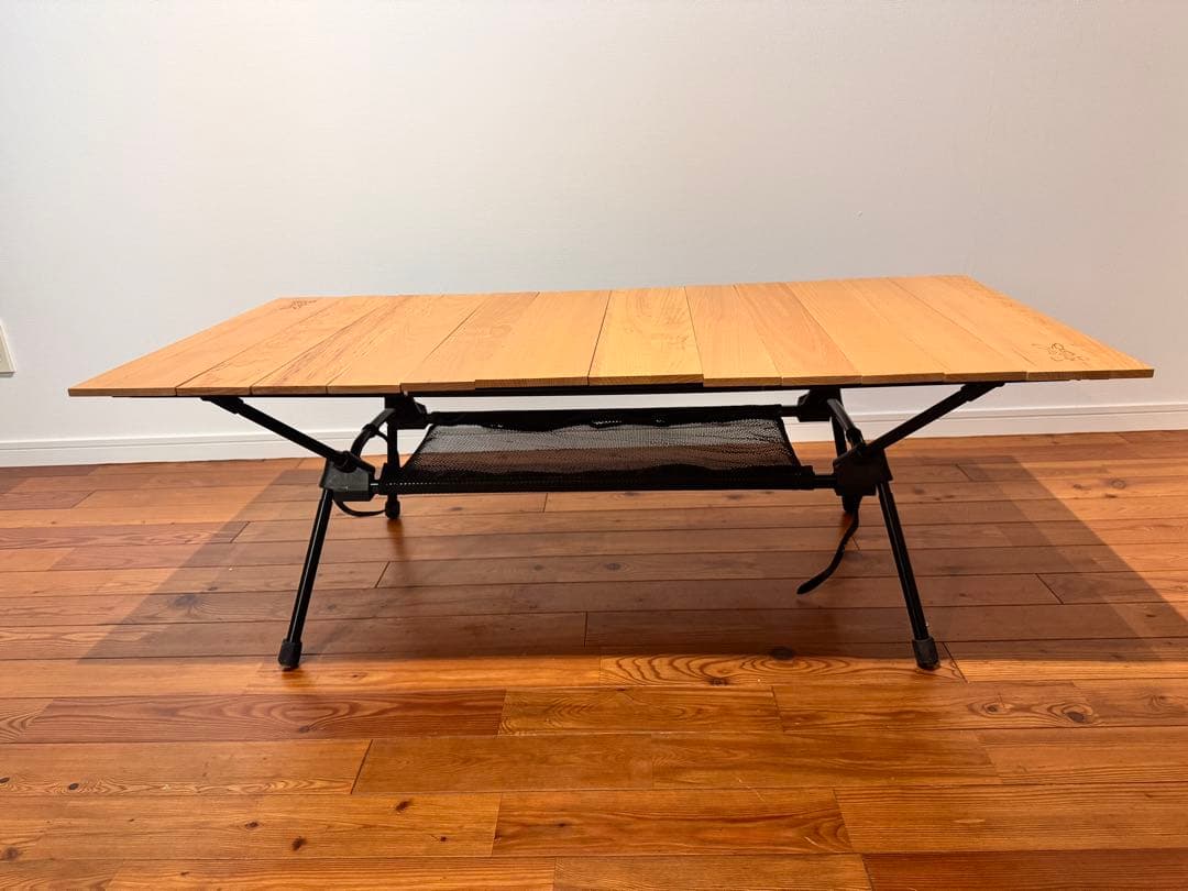 DOD キャナリーテーブル L 折りたたみテーブル アウトドア 高さ調整可能