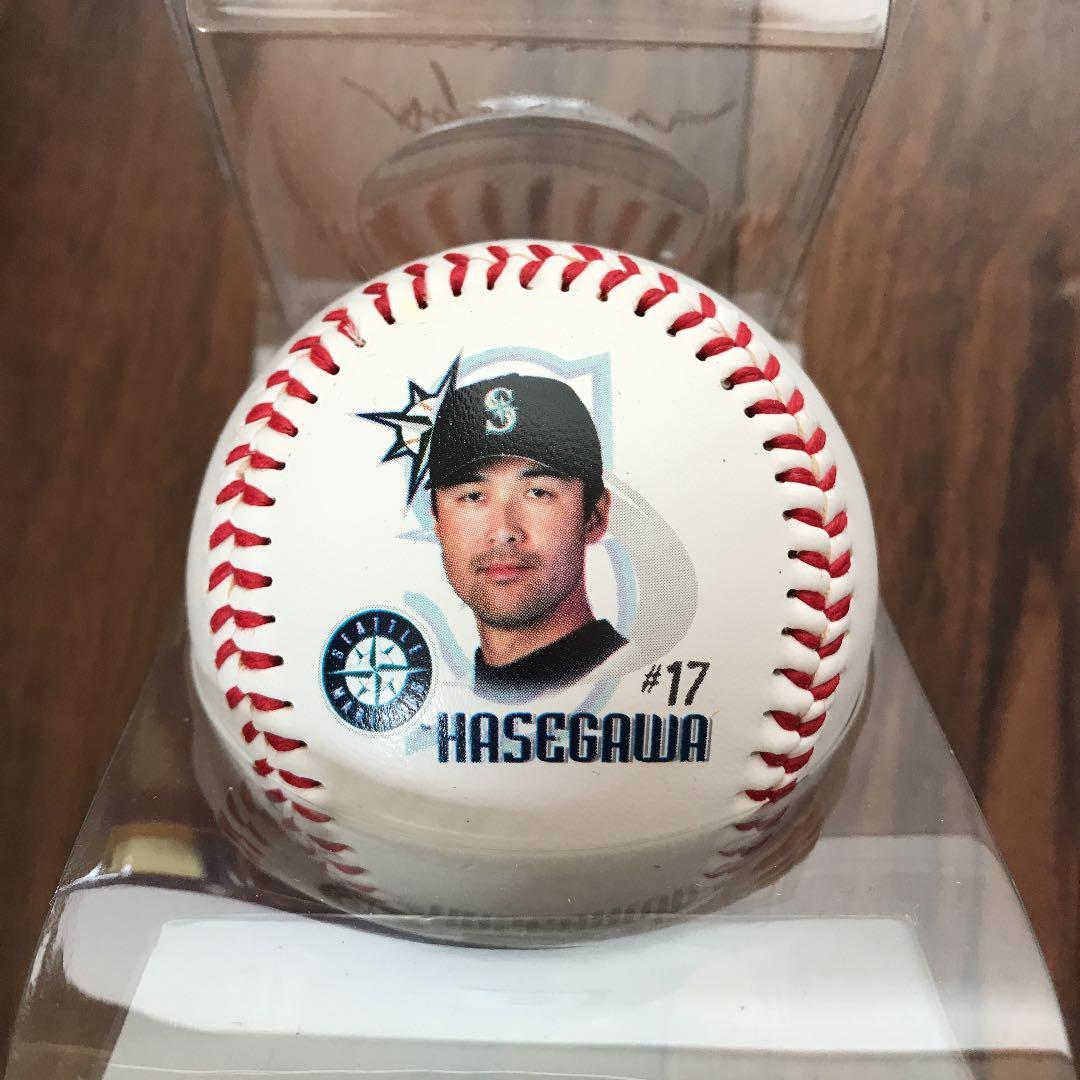 イチロー、佐々木、長谷川サイン入りボール