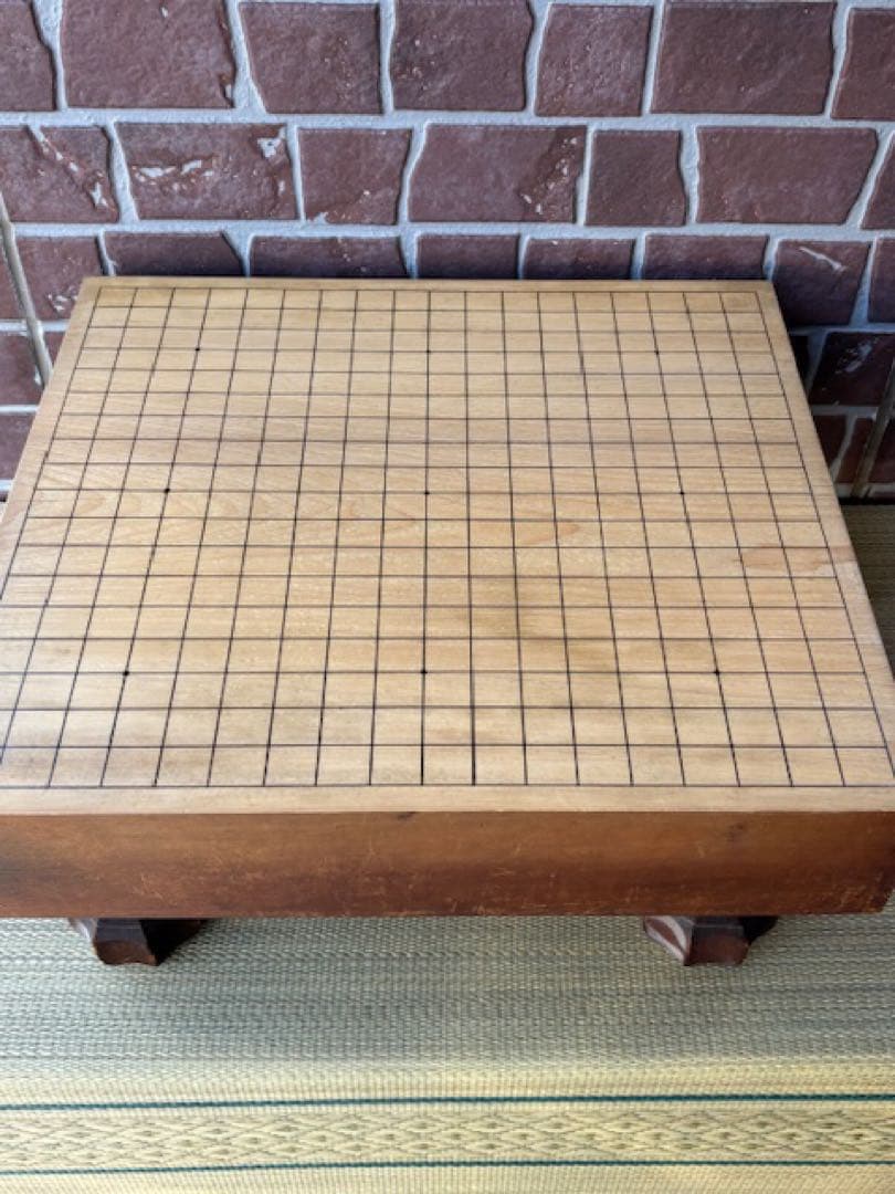 い*ぬ様 碁石蛤白石厚み約9.4mm那智黒黒石碁笥・碁盤付囲碁道具スワブテ日向本