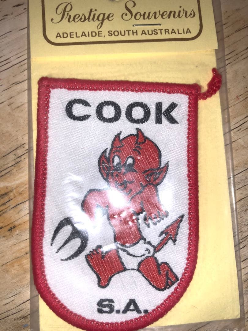 ビンテージ 70s デビル　悪魔　ワッペン　north no name レトロ