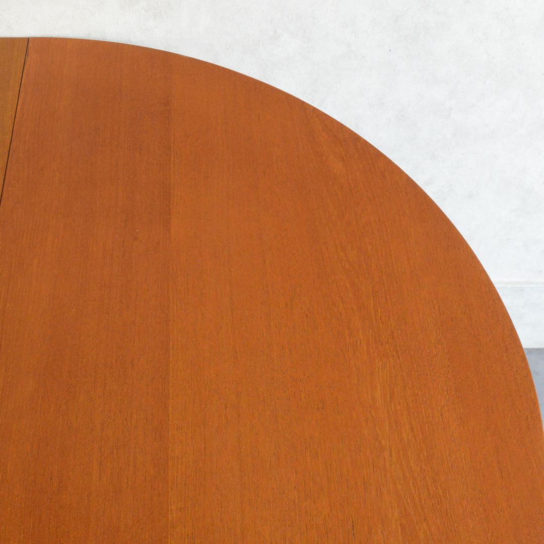 イギリスヴィンテージ エクステンション ラウンド ダイニングテーブル 拡張式円形