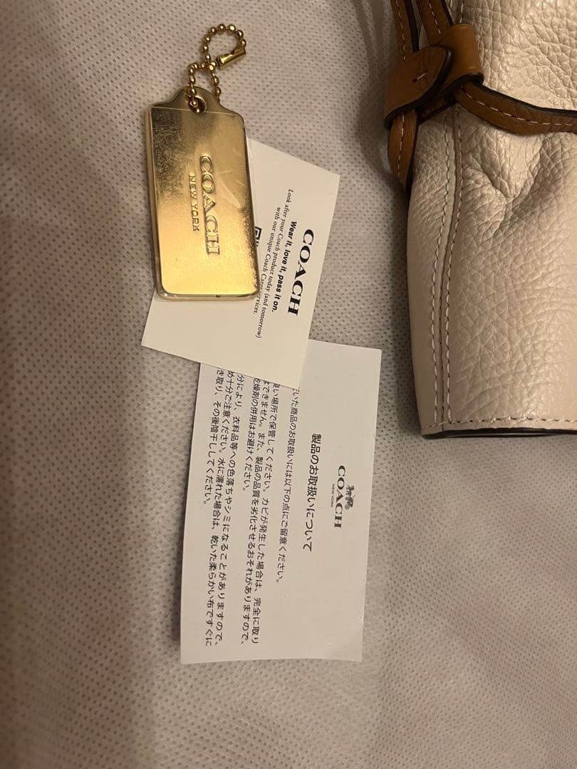コーチショルダーバック