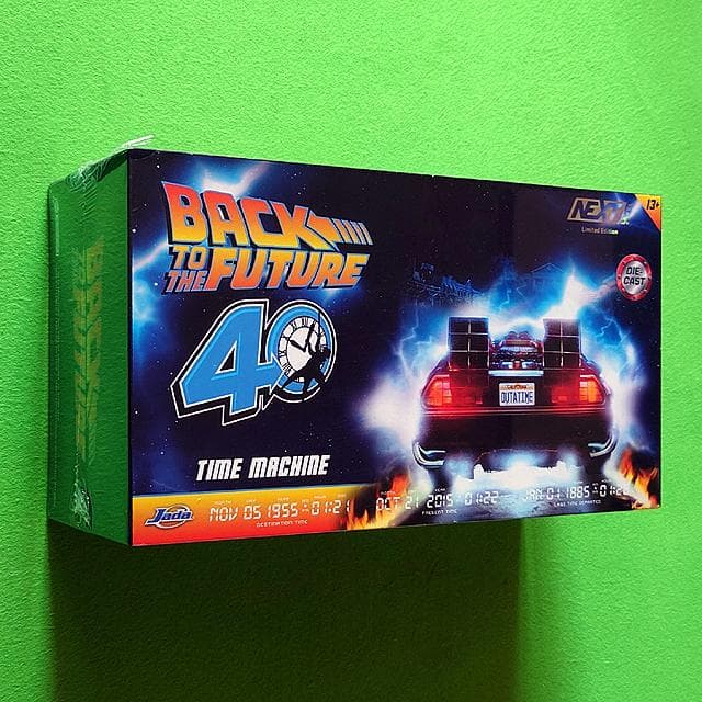 未開封 BTTF デロリアン 1/24 JADA 限定 クローム Ver ドンキ