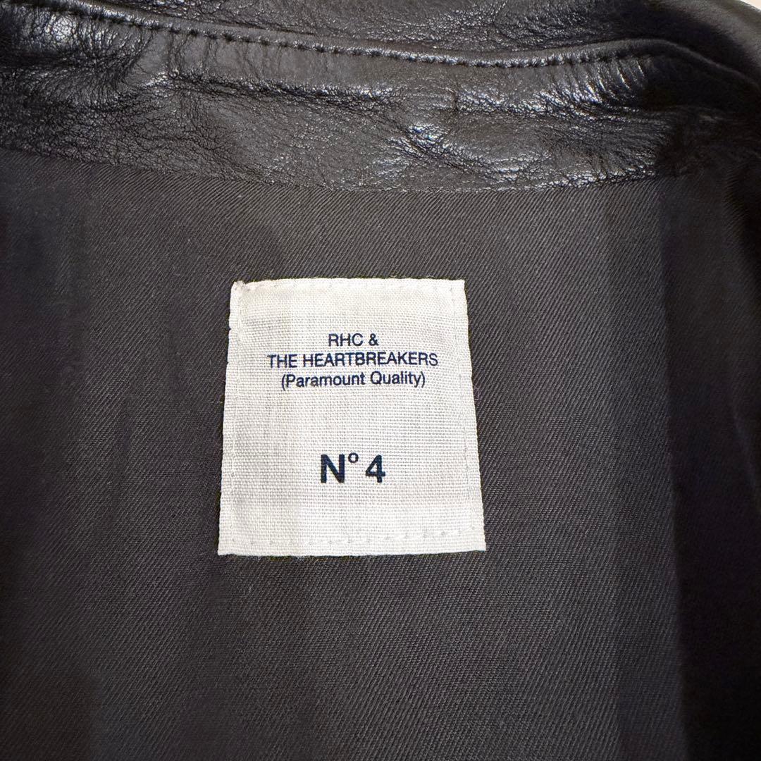 定価17万★ロンハーマン × ベドウィン★コラボレザーライダースジャケット　牛革