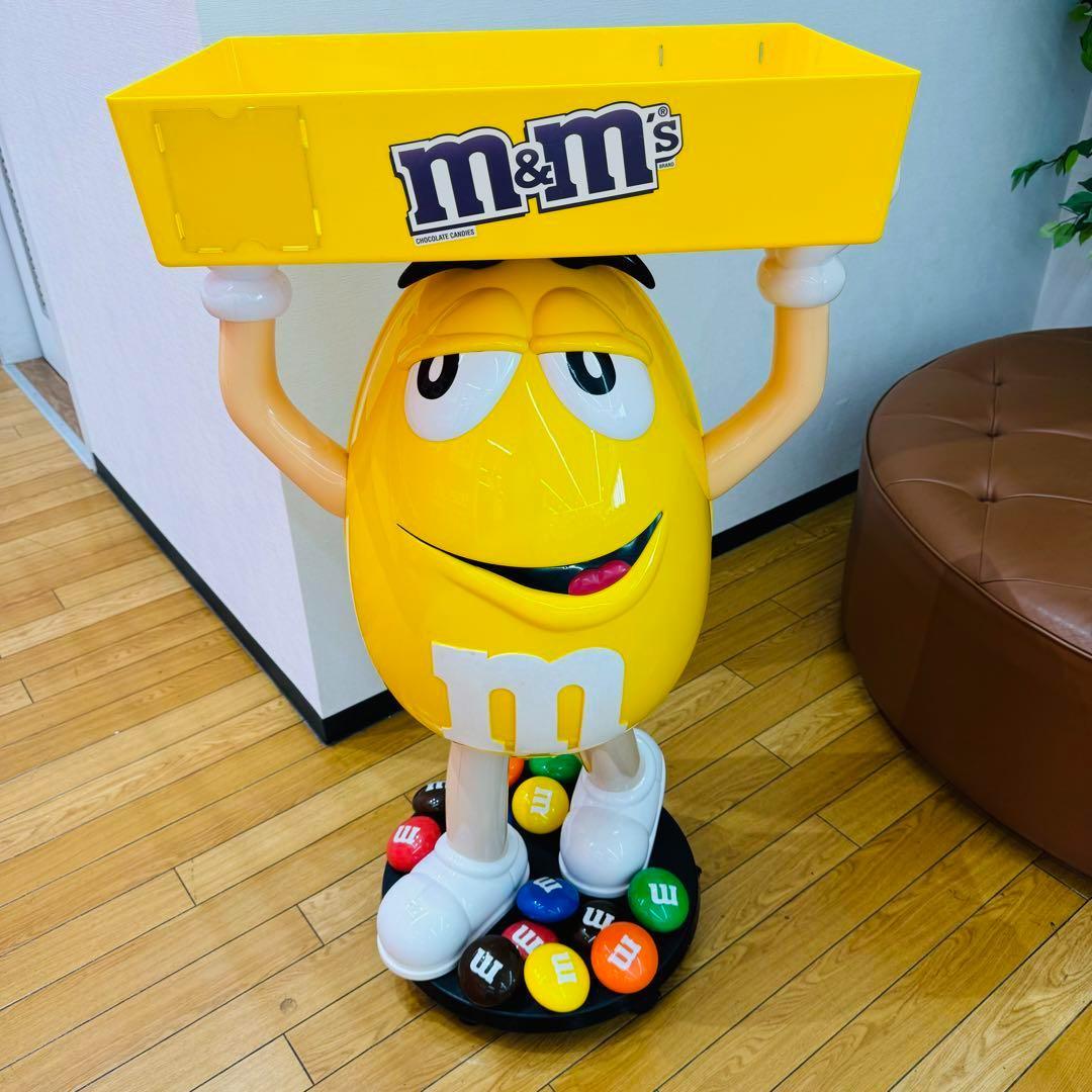 【希少】M&M's 店頭用ディスプレイ イエロー 特大店舗用