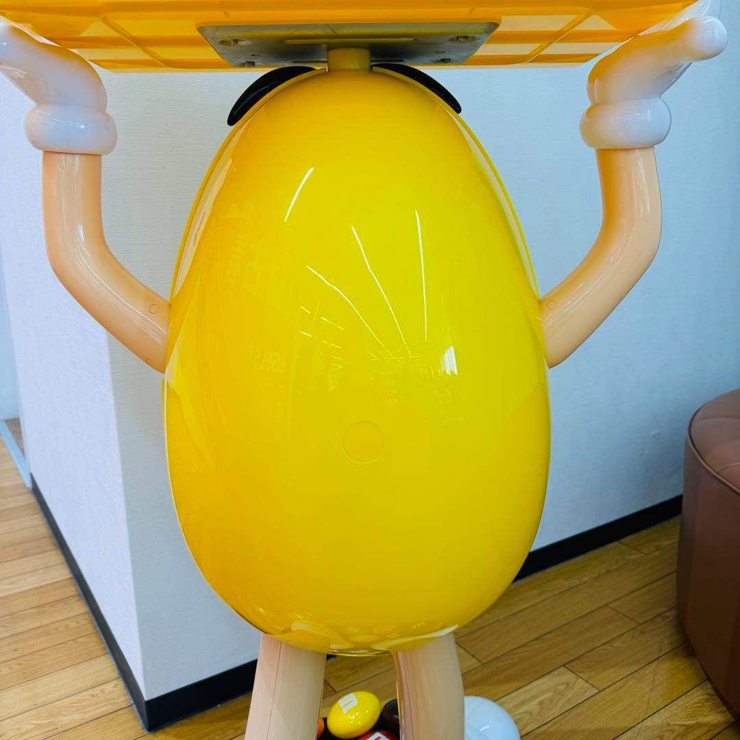 【希少】M&M's 店頭用ディスプレイ イエロー 特大店舗用