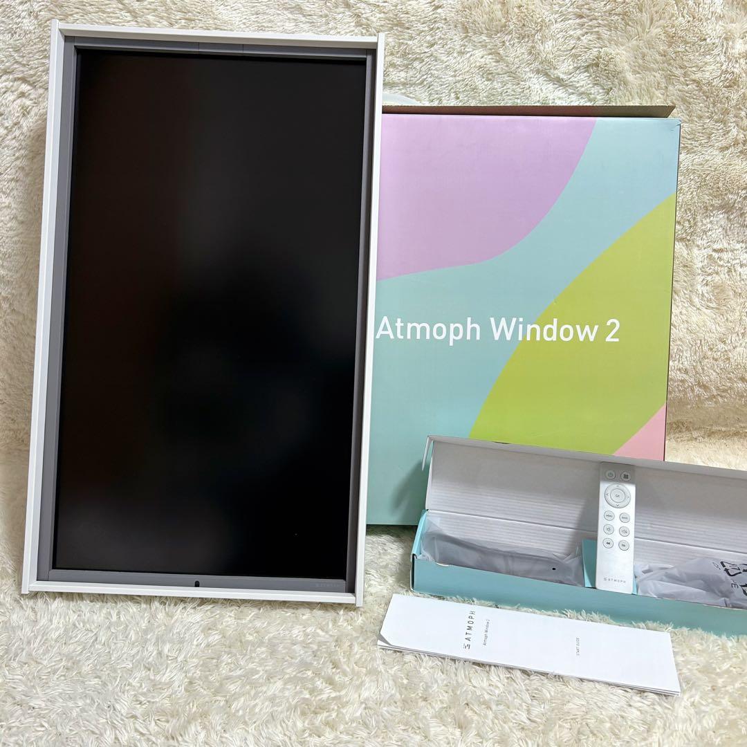 【極美品】Atmoph Window 2 アトモフウィンドウ2 リモコン付き