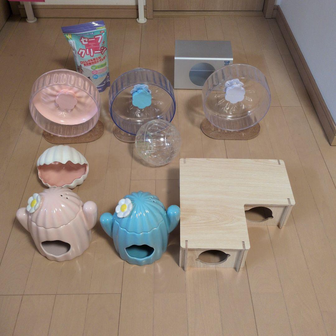 ゴールデンハムスターなどの大型ハムスター向き　セット
