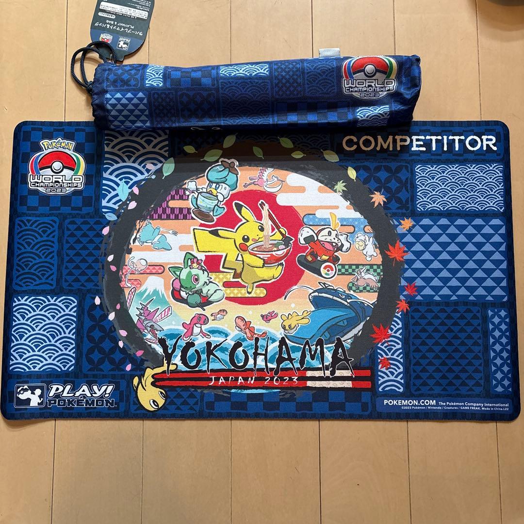 【選手限定】 WCS 2023 プレイマット 横浜 YOKOHAMA