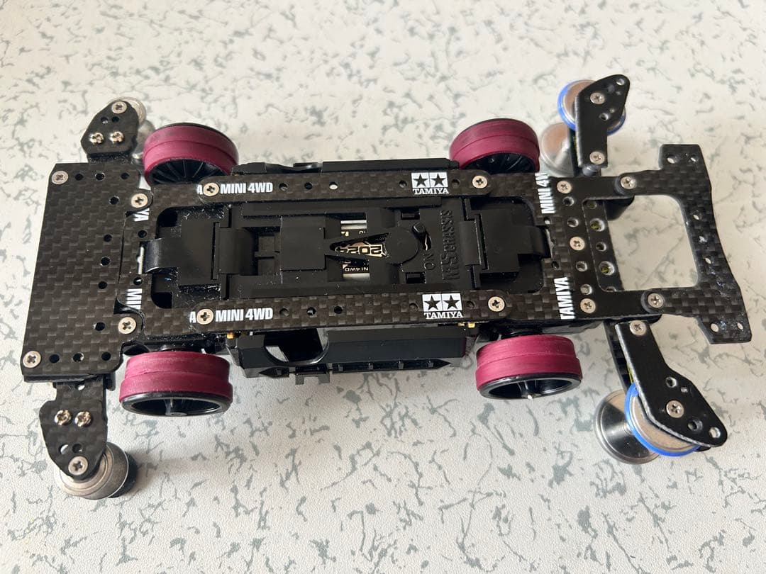 ミニ四駆★MSフレキ★フロントATスライドダンパー★リヤアンカー