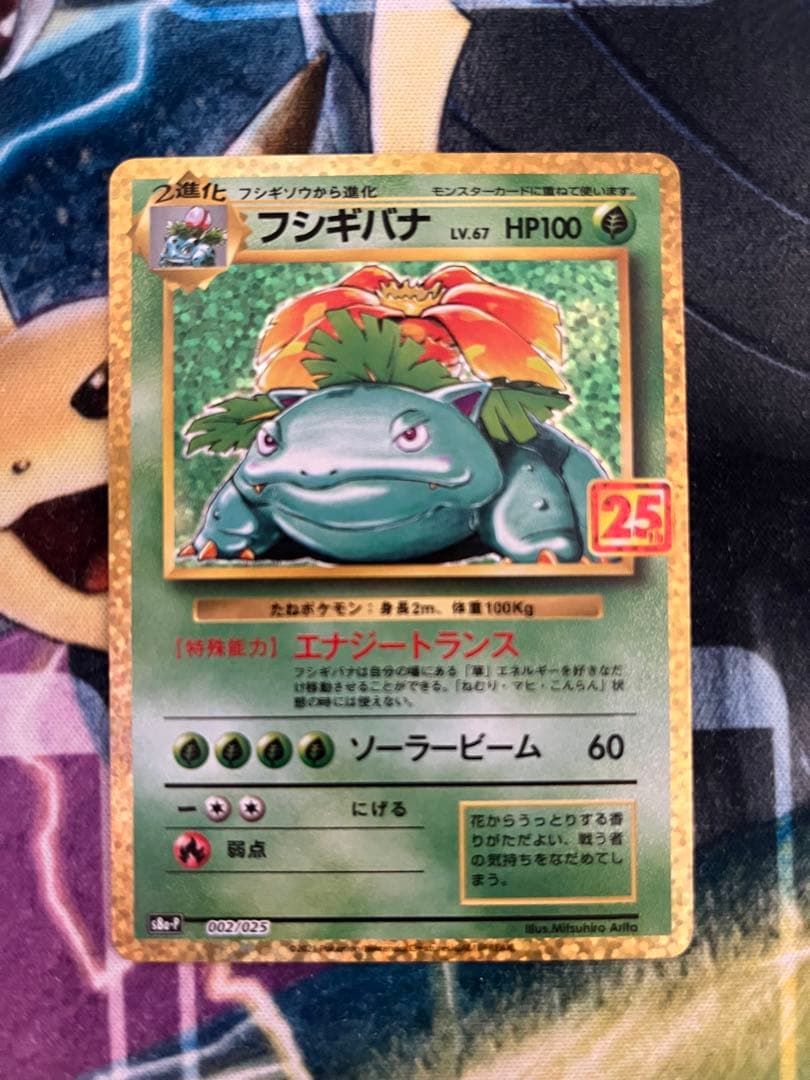 リザードン・フシギバナ・カメックス 25th