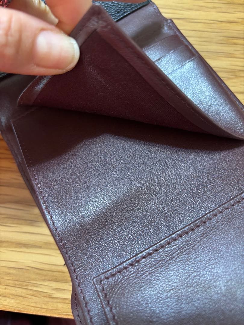 CHANEL キャビアスキン　マトラッセ 財布