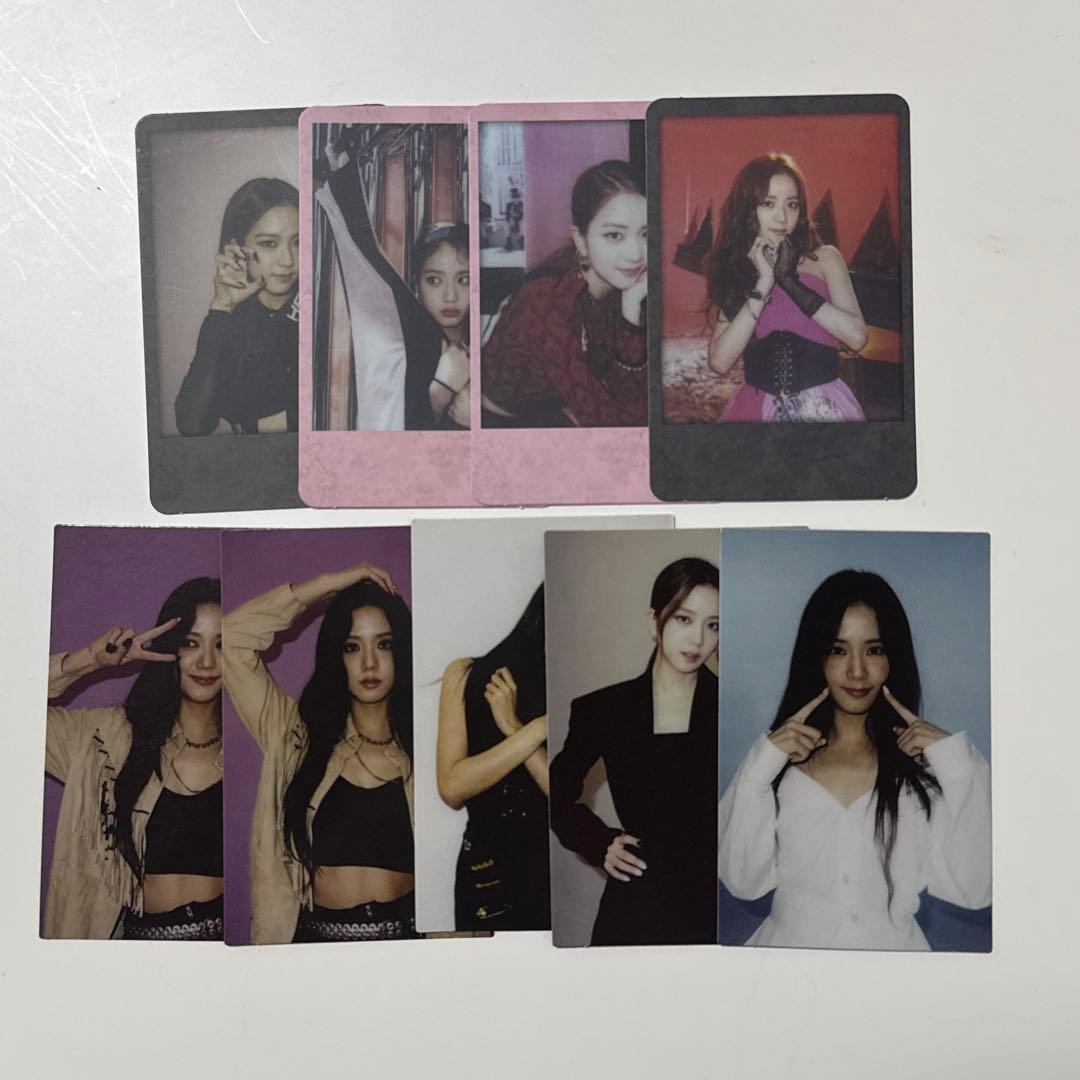 BLACKPINK JISOO ジス トレカ アクスタ 缶バッジ セット