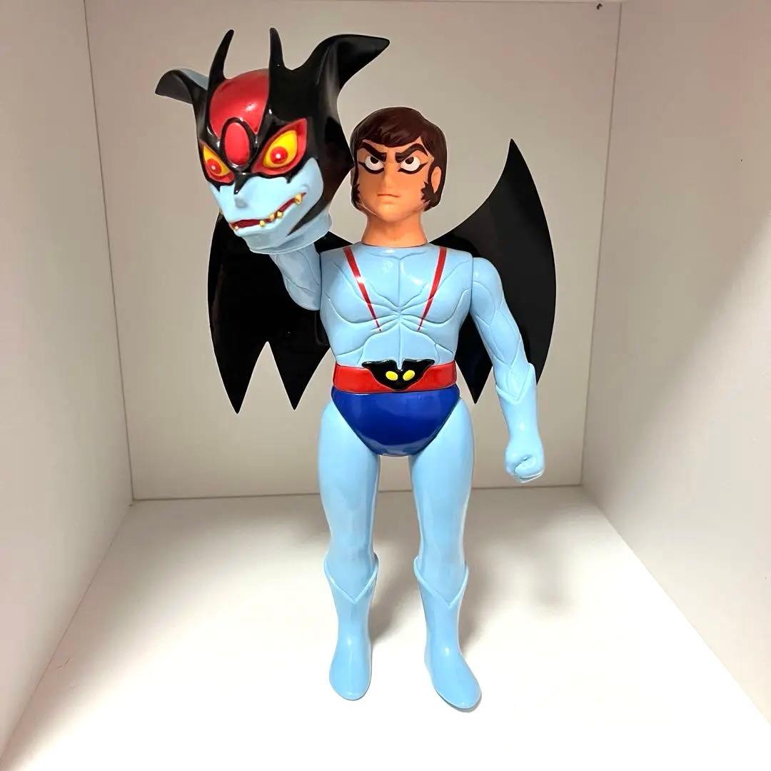 メディコム トイ デビルマン レトロデザイン版 マスク取れ ソフビ 永井豪