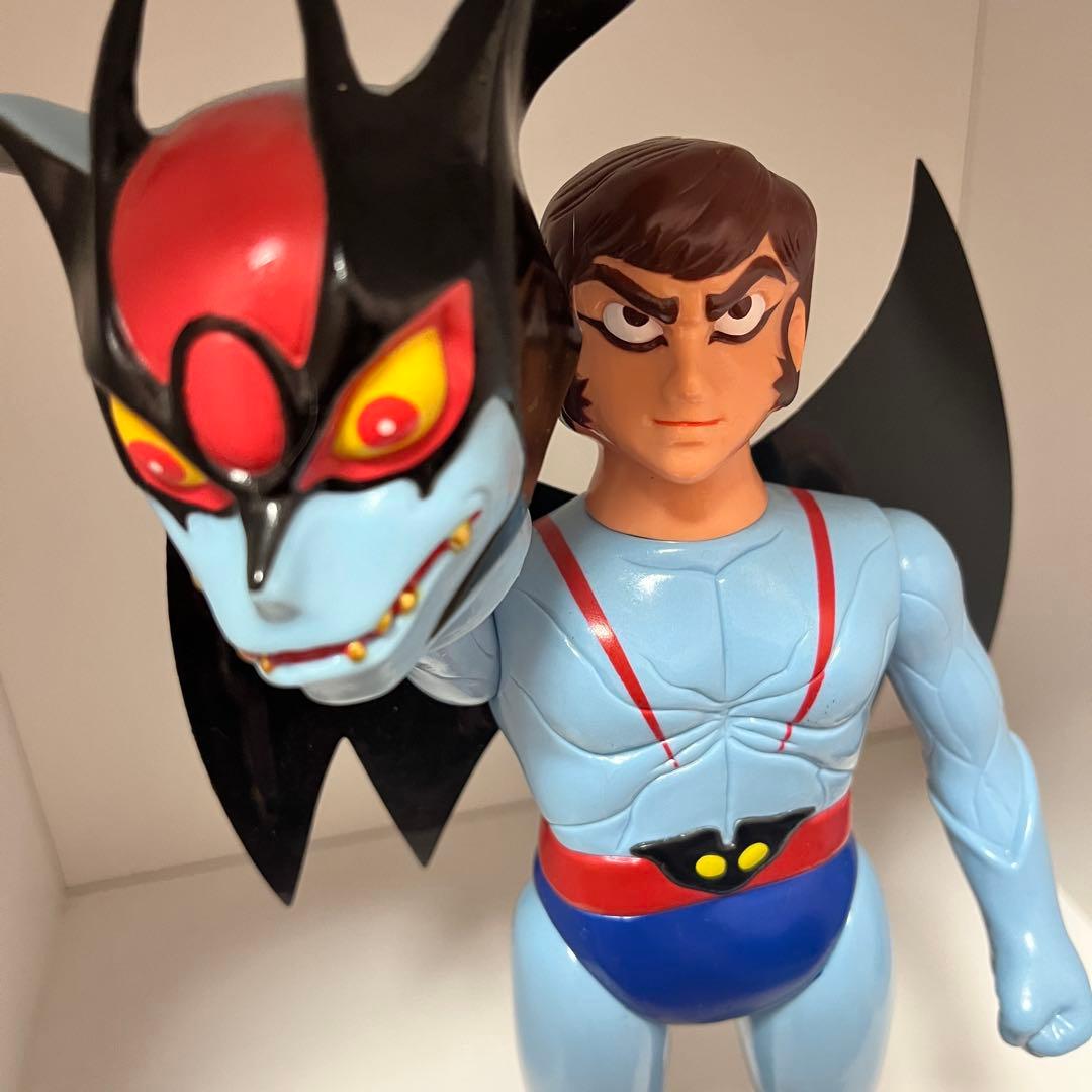 メディコム トイ デビルマン レトロデザイン版 マスク取れ ソフビ 永井豪