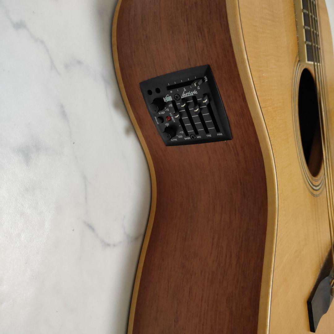 【カナダ製】ラリビーOM−03-Eアコースティックギター 純正 ハードケース付き