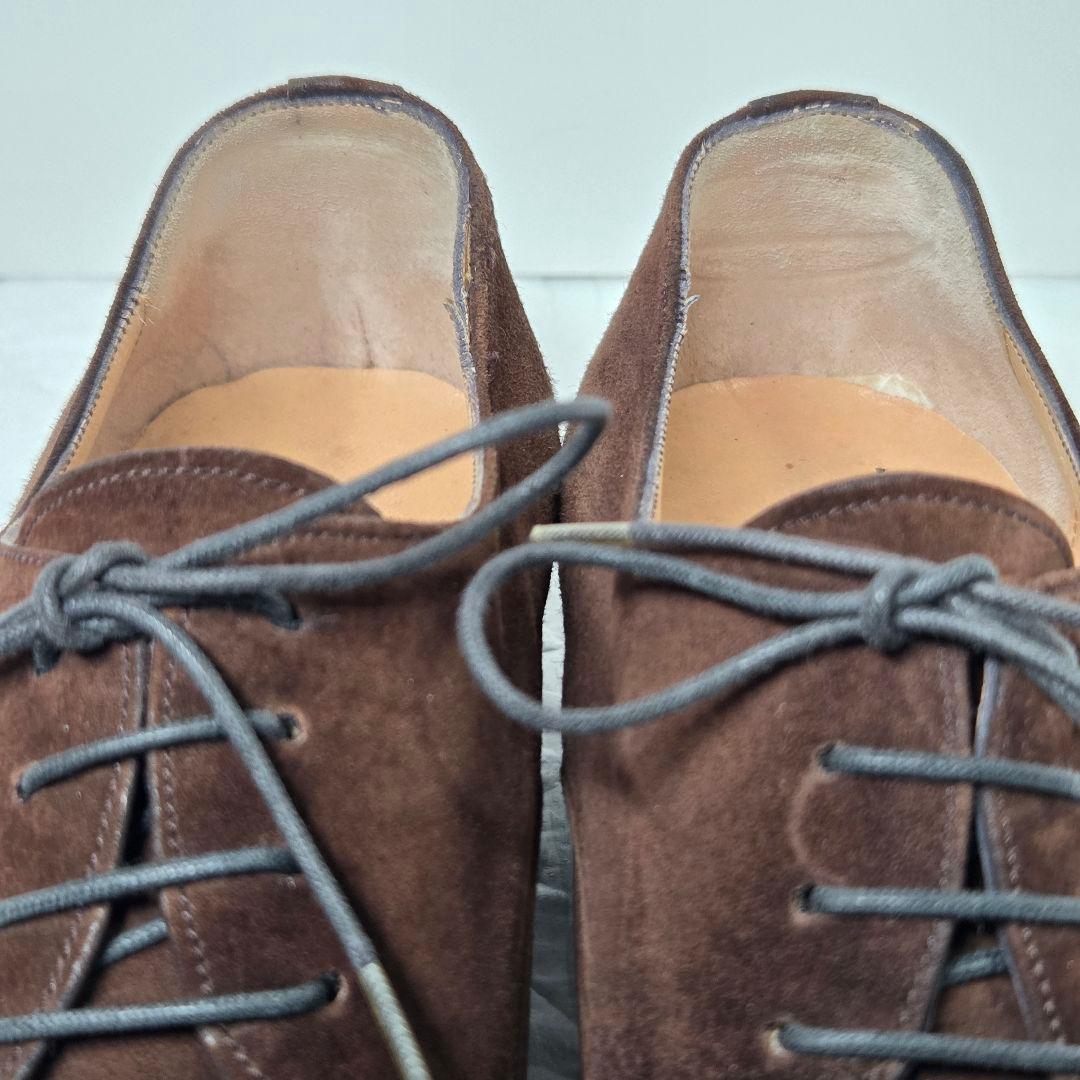 【極美品 キーパー付】FERRAGAMO Uチップ 6.5E(24.5cm)