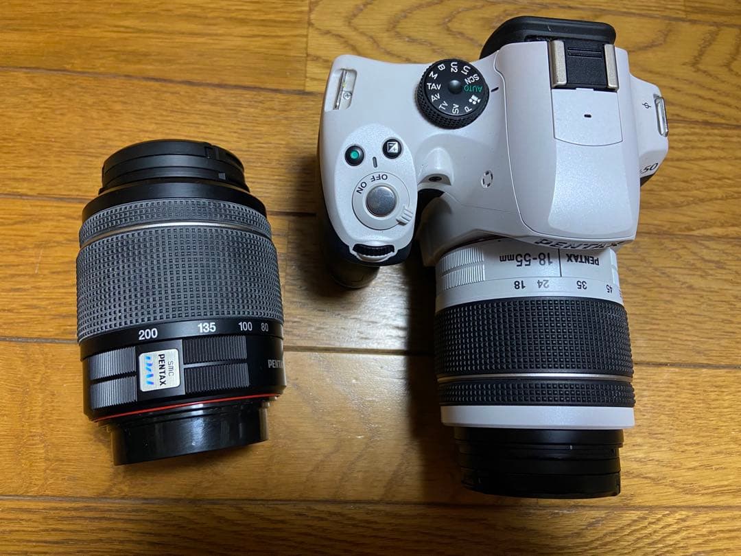 【1/1までの出品です】PENTAX k-50 ホワイト