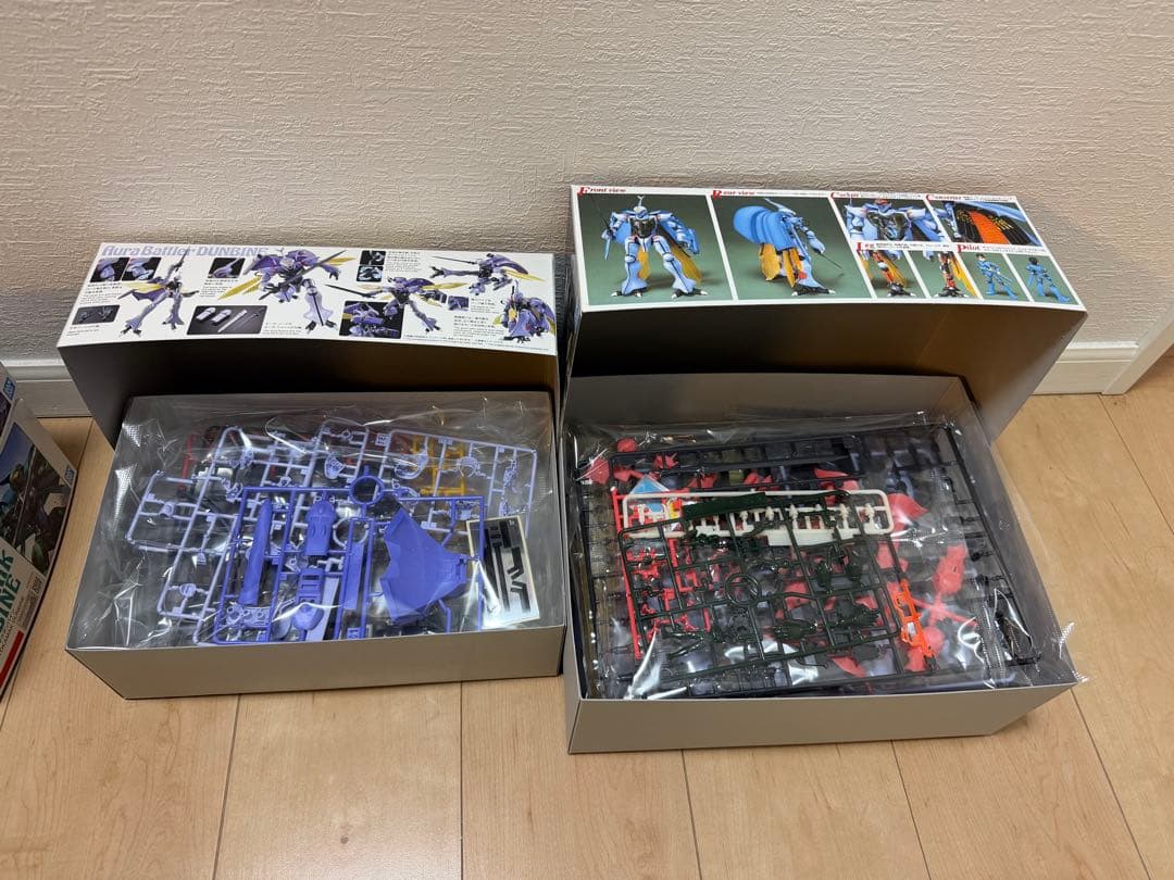 特限〜1/17 ダンバイン4体セット