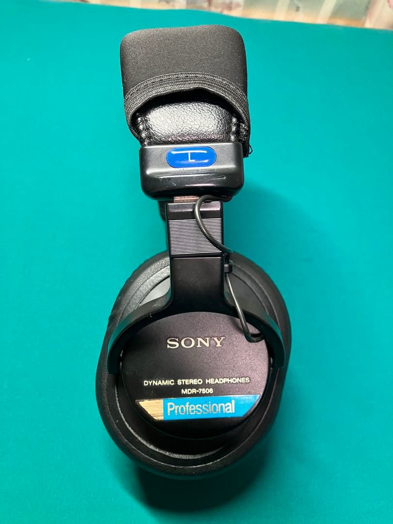 SONY MDR-7506 スタジオヘッドホン改造済（ケーブル脱着可）