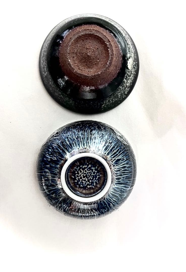 中国窯变養盞、青花水滴（民国时期）、影青筆筒（故宫博物院製）