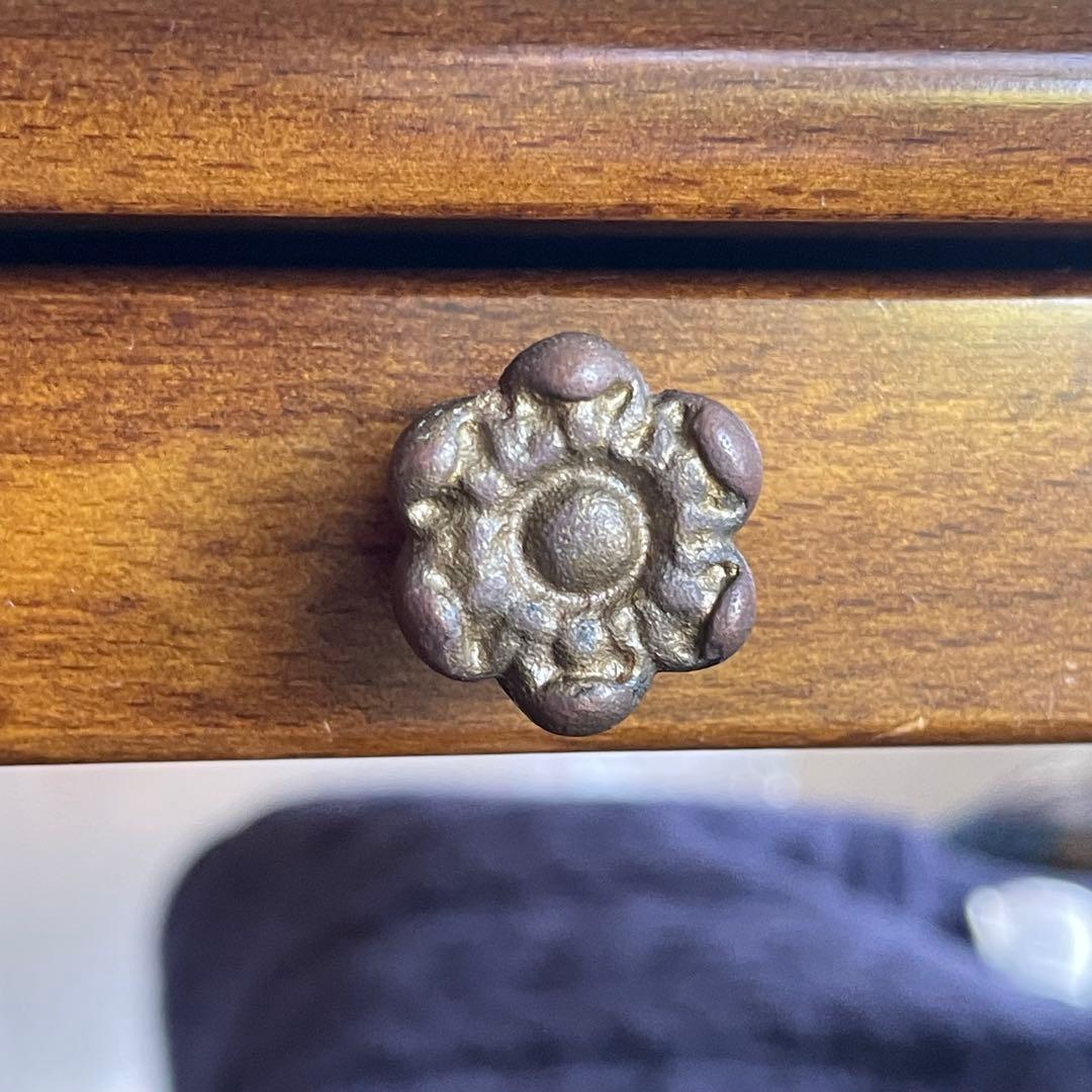 Karimokuカリモク コロニアル 花台 収納棚 レトロモダン家具