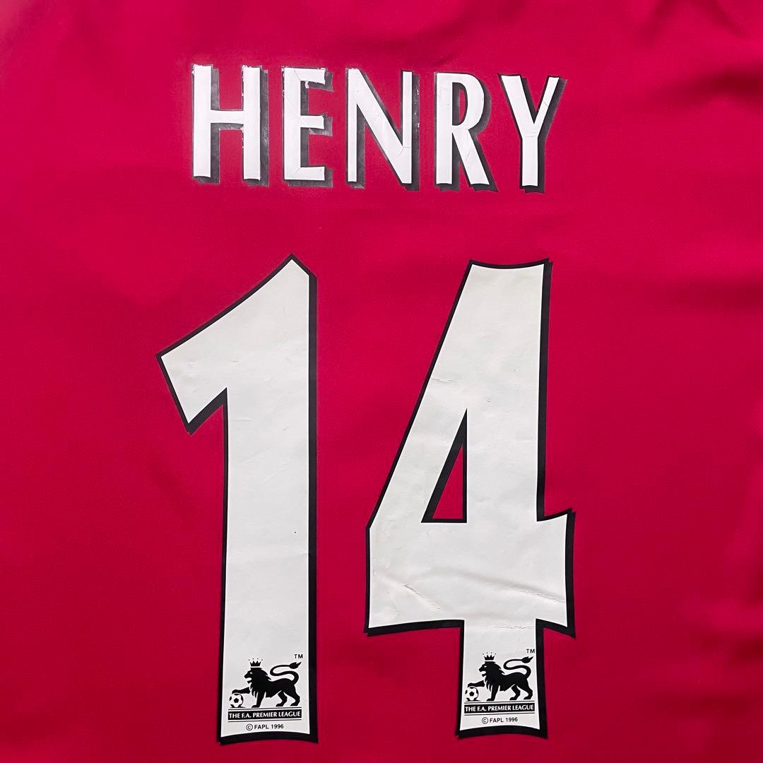 【正規品02-04 NIKE Arsenal  HENRY #14】