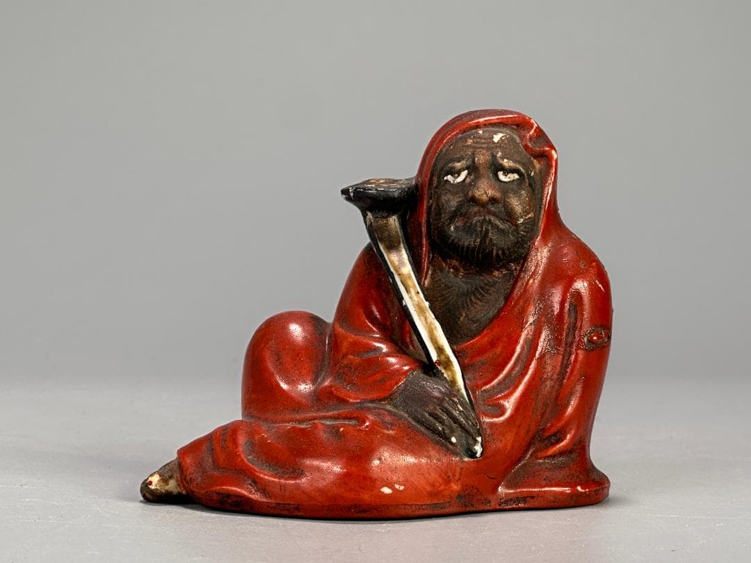 だるま　達磨　焼物　置物　時代　古物