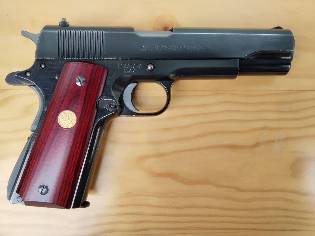 MGC　MKI　シリーズ70　ガバメント　木製グリップ