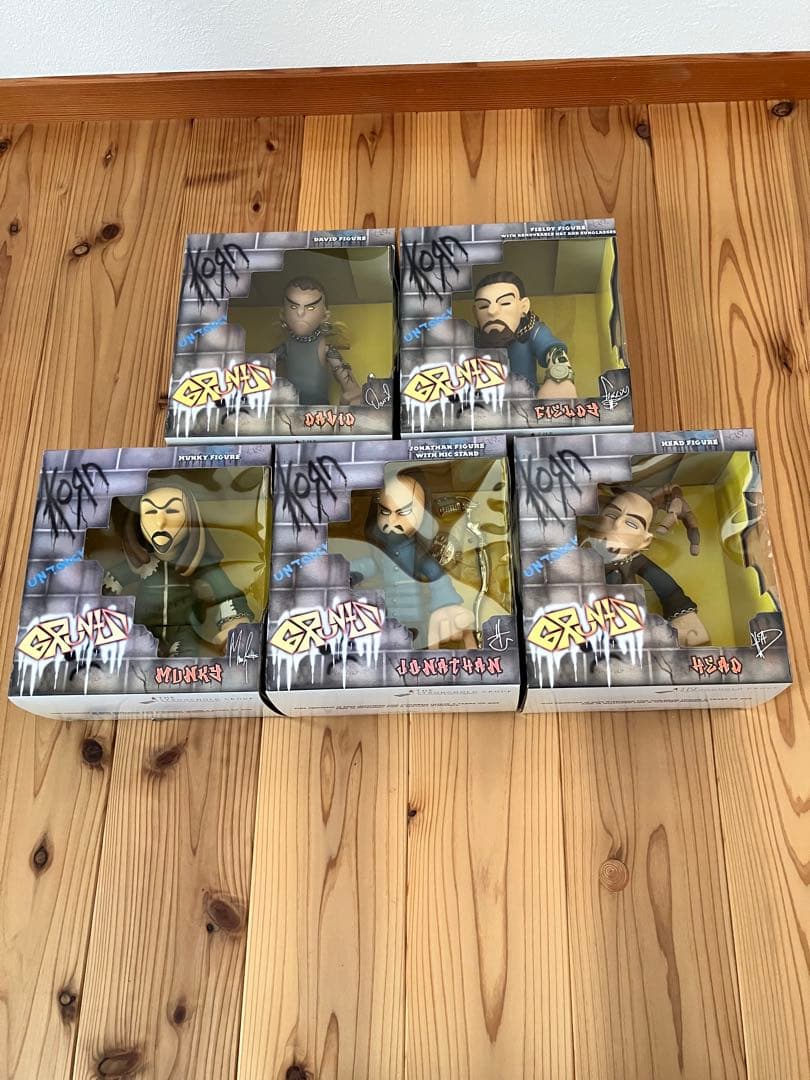 kORNのフィギュア 5体セット