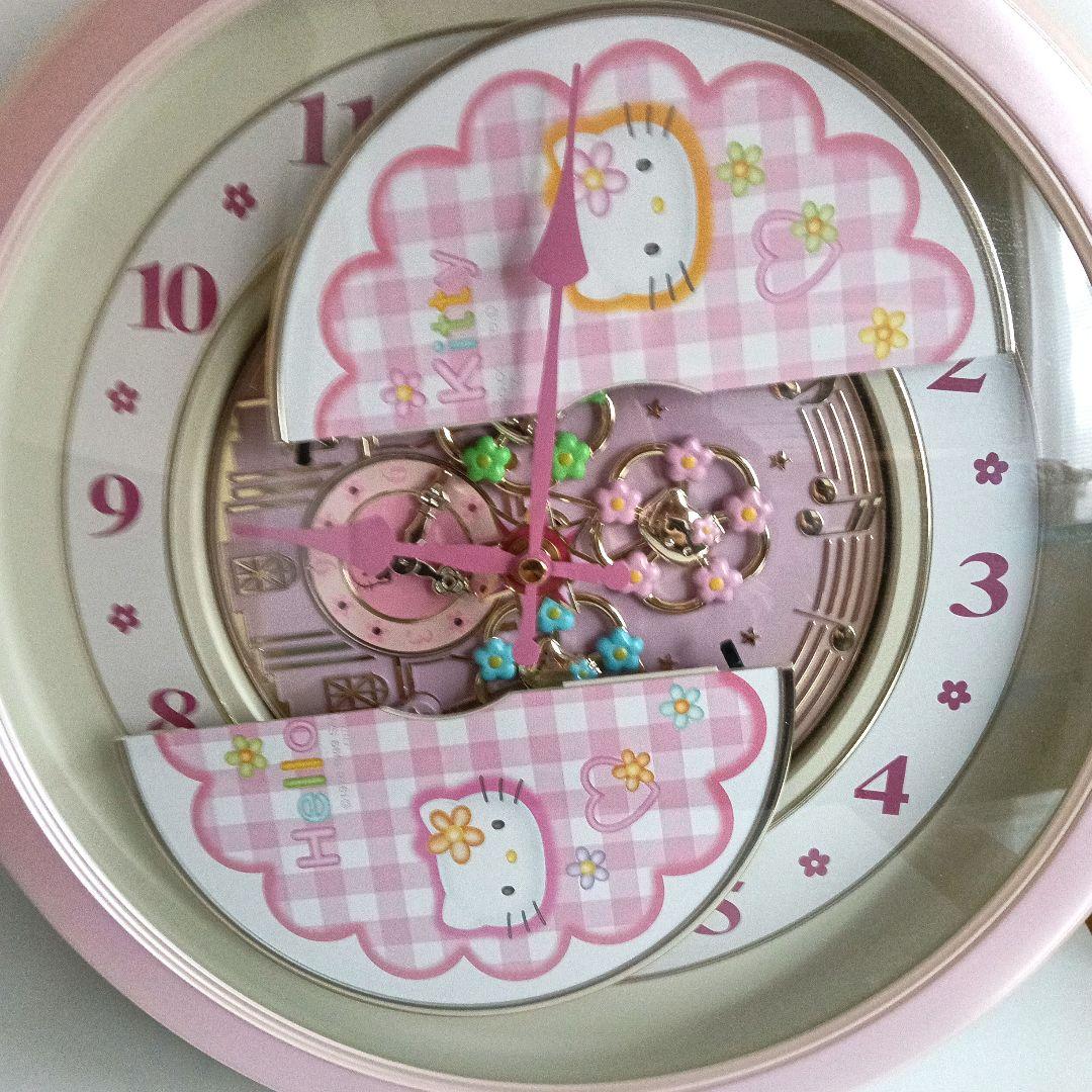 ハローキティからくり時計 壁掛け時計