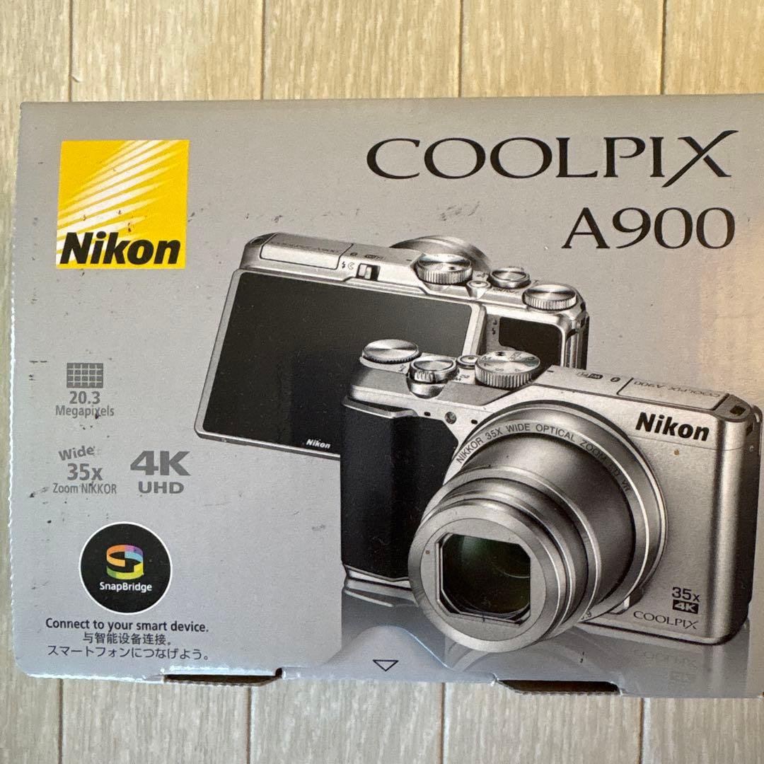 Nikon COOLPIX A900 35倍ズーム 4K対応　バッテリー2個付き