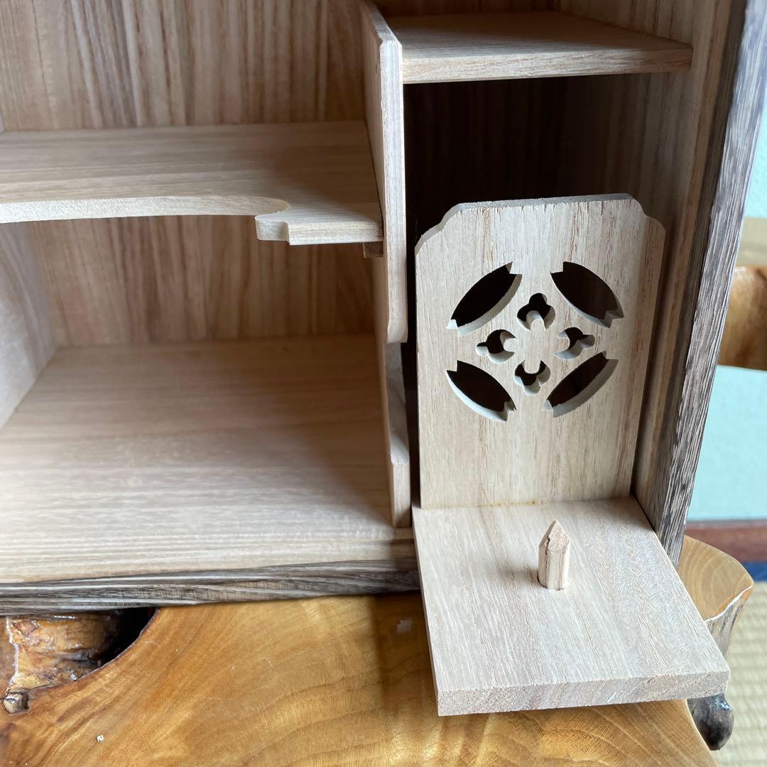 茶棚 飾り棚 旅箪笥 桐 茶道具