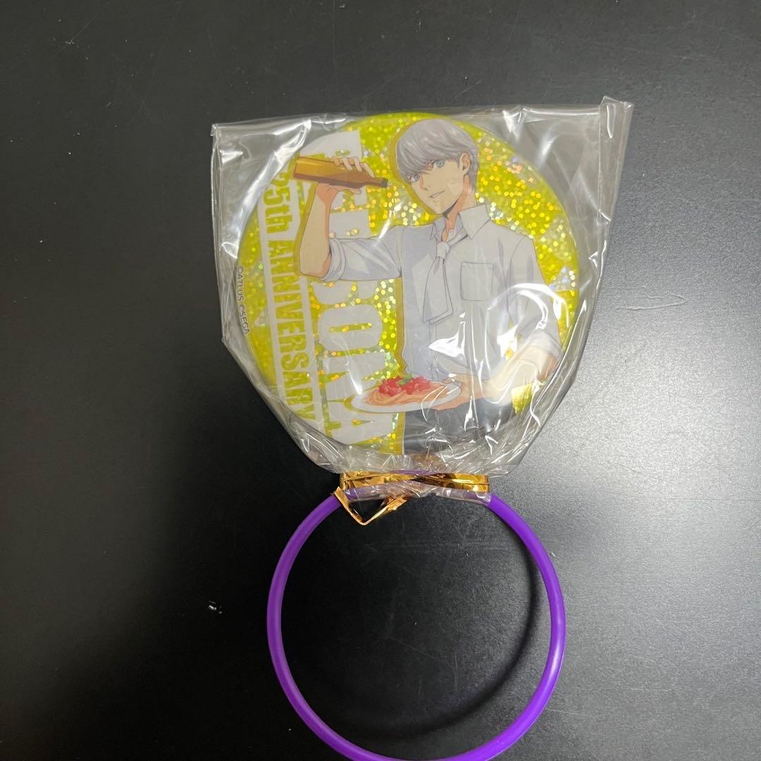 【新品未開封】ペルソナ 25th ホログラム缶バッジ P3 P4 P5 主人公