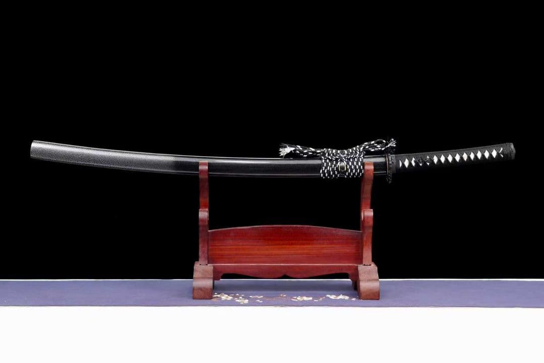 【黒い流星】古兵器 武具 刀装具 日本刀　模造刀 居合刀 武士道 鑑賞用 美術刀