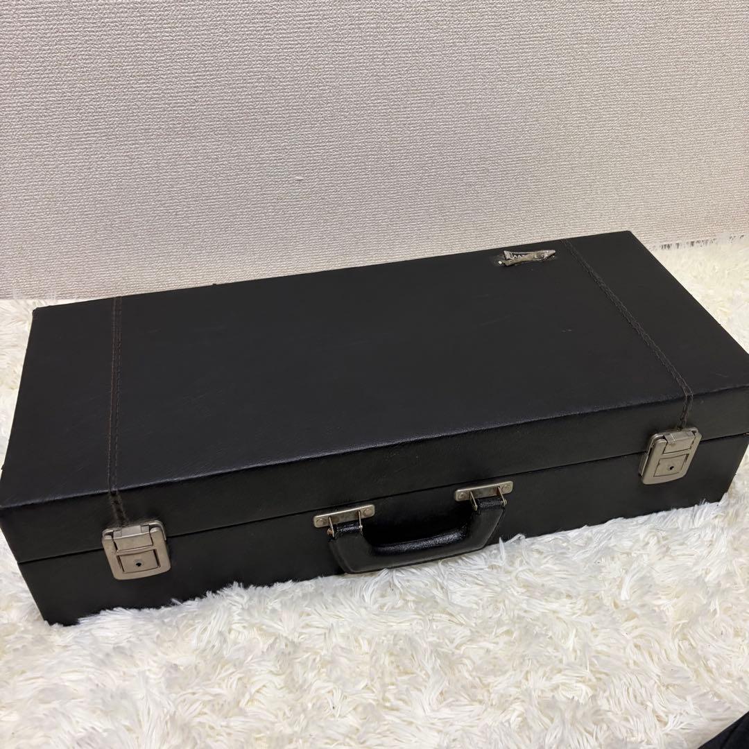 KAWAI カワイ アルトサックス用ハードケース ブラック レッド