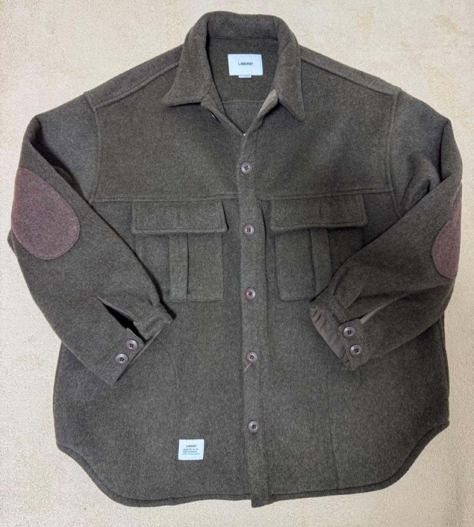 LIBERE/オーバーサイズシャツジャケット/カーキ／平野紫耀