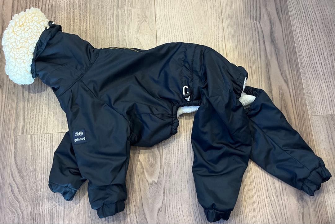 grindog イタグレ服 スノースーツ H1 黒