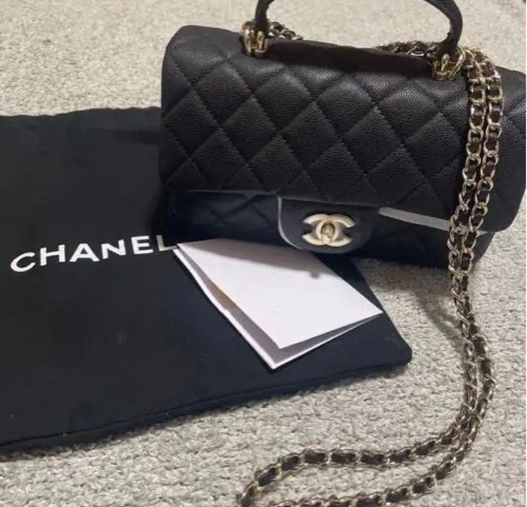 ノベルティ　CHANEL ブラック ショルダーバッグ