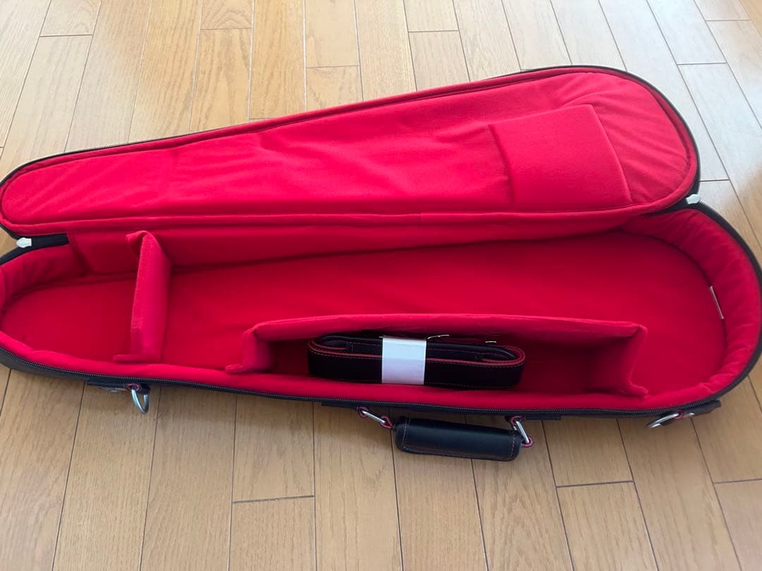 Yamaha バイオリンケース 黒 赤