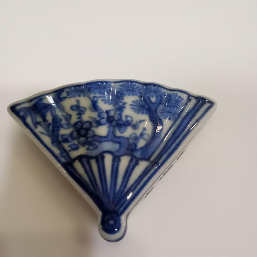 香合　清水六兵衛　扇